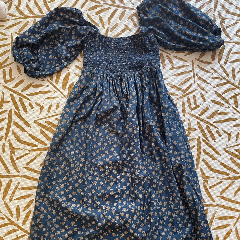 Christy Dawn the Katrina Dress - Navy Poppy